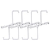 ★주문품★[디스플레이]5738 철망용고리 - 흰색(8개)