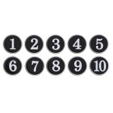 [10단위선택주문]1130 에폭시번호판35mm/접착번호판:검정(1~100)