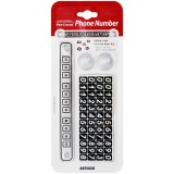 [주차번호판] 1009 뉴크리스탈폰넘버