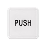 (재고한정) [몰딩사인] 9702 PUSH 미세요 (60*60mm)_4개남음