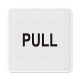 ★주문품★ [몰딩사인] 9614 PULL 당기세요 (100*100mm)