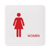 ★주문품★ [몰딩사인] 9604 여자화장실 WOMEN (100*100mm)