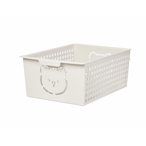 [시스맥스]271264 곰돌이바스켓(17L) - IV아이보리