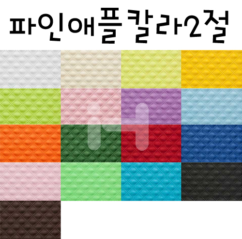 [배송제한] 재고한정 [엠보바둑지] 110g 파인애플 칼라2절