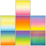 [배송제한][응용한지3]무지개지(63×93cm)