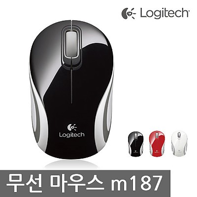 [Logitech] 로지텍미니무선마우스m187