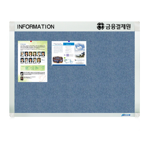 [일진디앤이] 파티션 A형 로고게시판 (Blue)