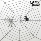 [할로윈파티용품]27008.굵은거미줄3.6m(블랙)_2개남음