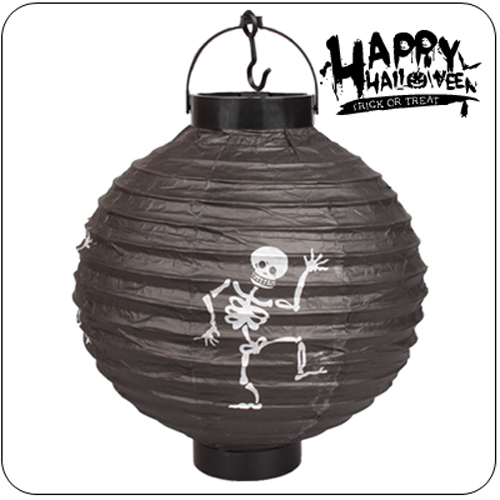 [할로윈파티용품]23025.점등할로윈등(검정해골)_5남음