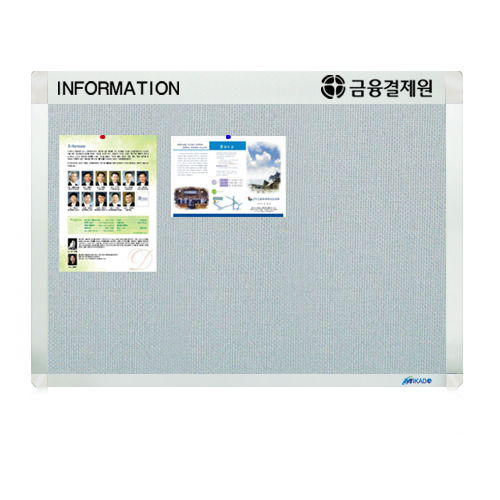 [일진디앤이] 파티션 A형 로고게시판 (Dark grey)