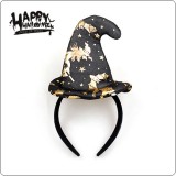 [할로윈파티용품]36002.할로윈마녀머리띠(골드)_2개남음