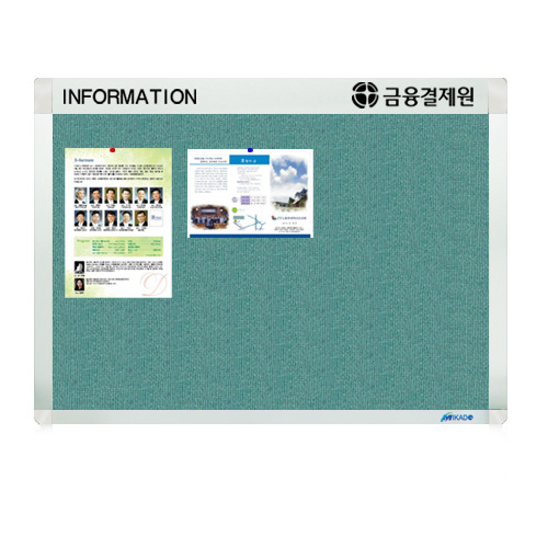 [일진디앤이] 파티션 A형 로고게시판 (Green)