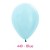 [5인치]13cm펄풍선/원형풍선/라운드풍선(100개) - 440펄라이트블루(하늘)_1봉남음