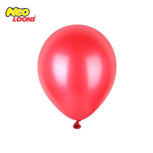 [5인치]13cm펄풍선/원형풍선/라운드풍선(100개)-펄루비레드(빨강)