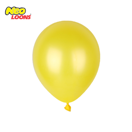 [12인치]30cm 펄풍선(50개)/원형풍선/라운드풍선 - 펄옐로우(노랑)