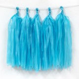 [파티용품]태슬가랜드 - 라이트블루(하늘)