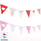 [파티용품]종이가랜드 - 40026.파티가랜드(러브)_6개남음