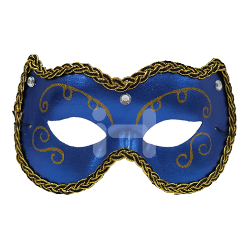 [할로윈파티용품]고급나비가면(파랑)