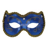 [할로윈파티용품]고급나비가면(파랑)