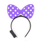 [파티용품]28011.LED리본머리띠(퍼플)