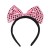 [파티용품] 스팡클리본머리띠(소) - 23019 핑크(분홍)