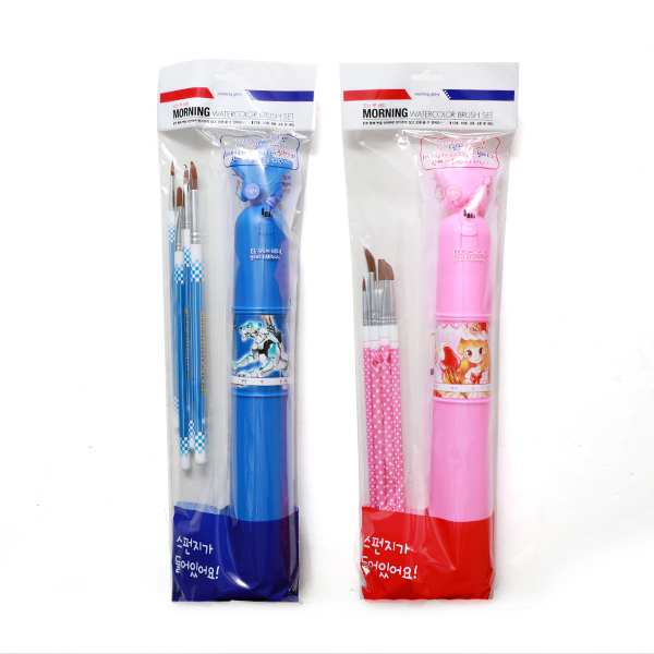 [모닝글로리] 캐릭터붓통세트(붓세트)