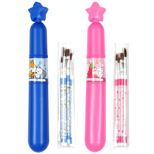 [모닝글로리] 캐릭터붓통세트(붓세트)