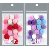 1000 솜사탕퐁퐁이혼합 (체리,블루베리) 15mm , 20mm