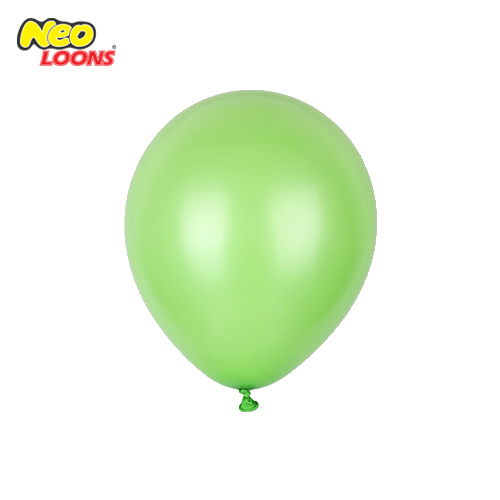 [12인치]30cm 파스텔풍선(50개)/스탠다드풍선/라운드풍선 - 라임그린(연두)