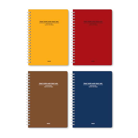 [양지사] 3000 합지 스프링노트 유선노트