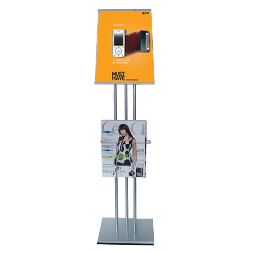 [일진디앤이] 카다로그삽입형스탠드 CDA-241S (Silver)