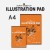 [보테니컬아트제도패드]260g 일러스트레이션패드A4(20매) IP264
