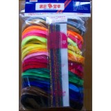 9mm 굵은줄모루세트 - 중(3Yx20색)