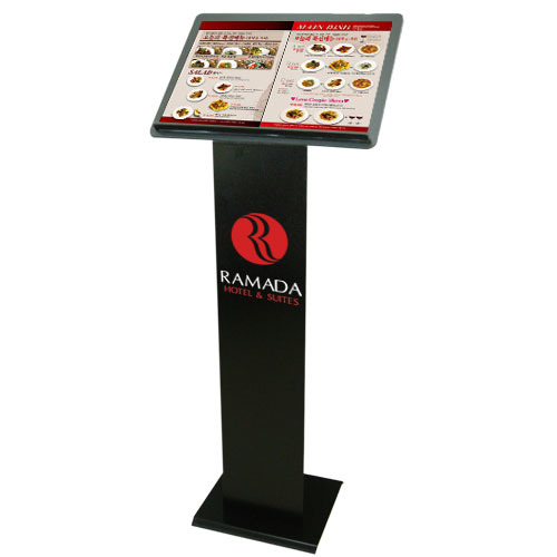 [일진디앤이] 입구메뉴판거치대 BK-1900 (black)