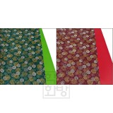 [종이접기포장지]레자크포장지 - 와당전통포장지(녹색,자주색)