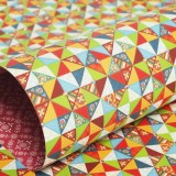 [종이접기포장지]레자크포장지 - 전통포장지(삼각보)