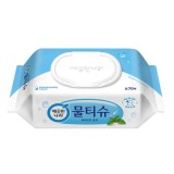[깨끗한나라] 페퍼민트 블루 물티슈 캡형 70매
