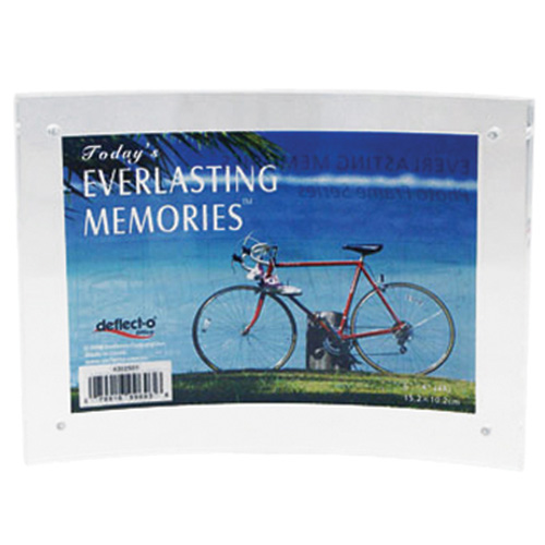 [아크릴액자]4544 자석액자(커브) - 4R액자(4x6인치)_1개남음