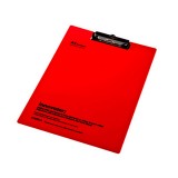 [시스맥스]280174 칼라클립보드A4(크립보드) - RD레드(빨강)