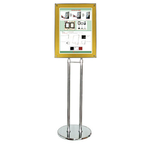 [일진디앤이] 포스터 자석액자 스탠드 APS-1100CP [크롬]