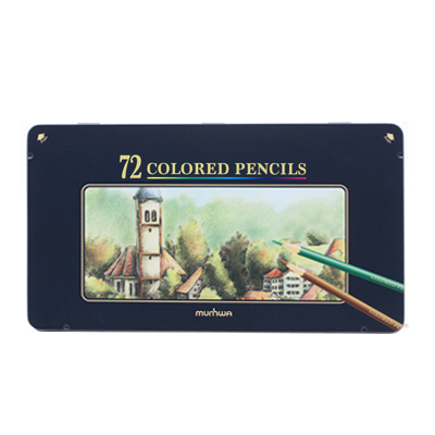 [문화] 넥스프로유성색연필/틴케이스 72색