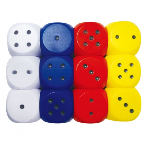 [스펀지주사위]1000말랑말랑주사위 - 소(4x4cm)