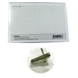 (재고한정) [상우 아크릴명찰] PVC명찰(옷핀+집게) / 소(76x50mm)_10개남음