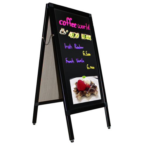 [일진디앤이] H형 양면자석블랙보드 HS-DM-B [B/자석]