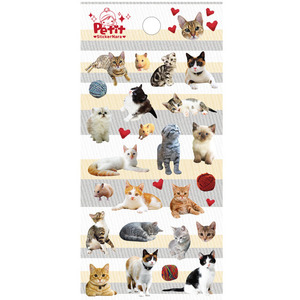 [쁘띠팬시] DA5269 Miaow cat 스티커