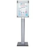 [일진디앤이] 포스터 콤비액자 스탠드 LG47S-CP [분체/silver]