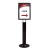 [일진디앤이] 포스터 개폐식 스탠드 LG48B-OP [분체/black]