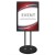 [일진디앤이] 포스터 개폐식 스탠드 OPS-1100B [분체/black]