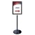[일진디앤이] 포스터 개폐식 스탠드 OPS-1000B [분체/black]