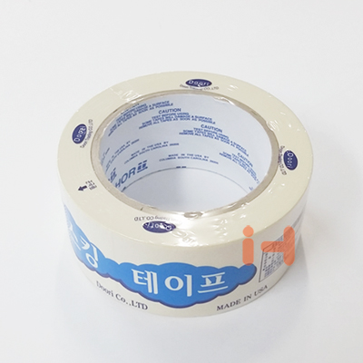 [두리교역] 최고급 백마스킹테이프 종이테이프 50mm*40m